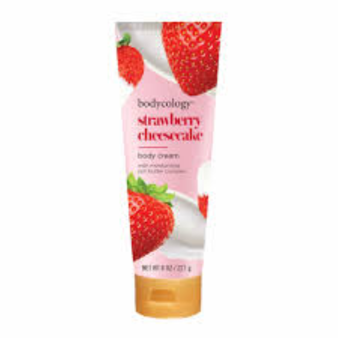 BODYCOLOGY STRAWBERRY CHEESE CAKE B/CREAM 227G